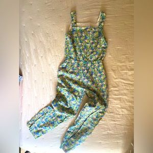 Mini Boden Floral Jumpsuit - 9/10